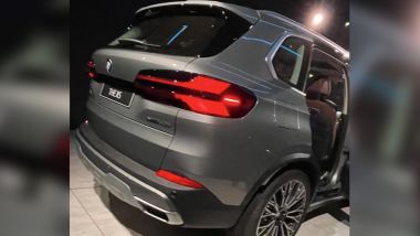 Nuova BMW X5, prima immagine del posteriore
