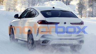 Nuova BMW X6: il SUV sportivo ai collaudi invernali