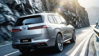 Nuova BMW X7: i rendering di Sugar Design immaginano lo stile tipo Neue Klasse del SUV