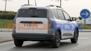 Nuova Dacia Jogger 2026, vista del posteriore