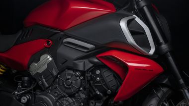 Nuova Ducati Diavel V4: il motore eroga 168 CV e 12,8 kgm di coppia