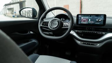 Nuova Fiat 500 Elettrica: interni