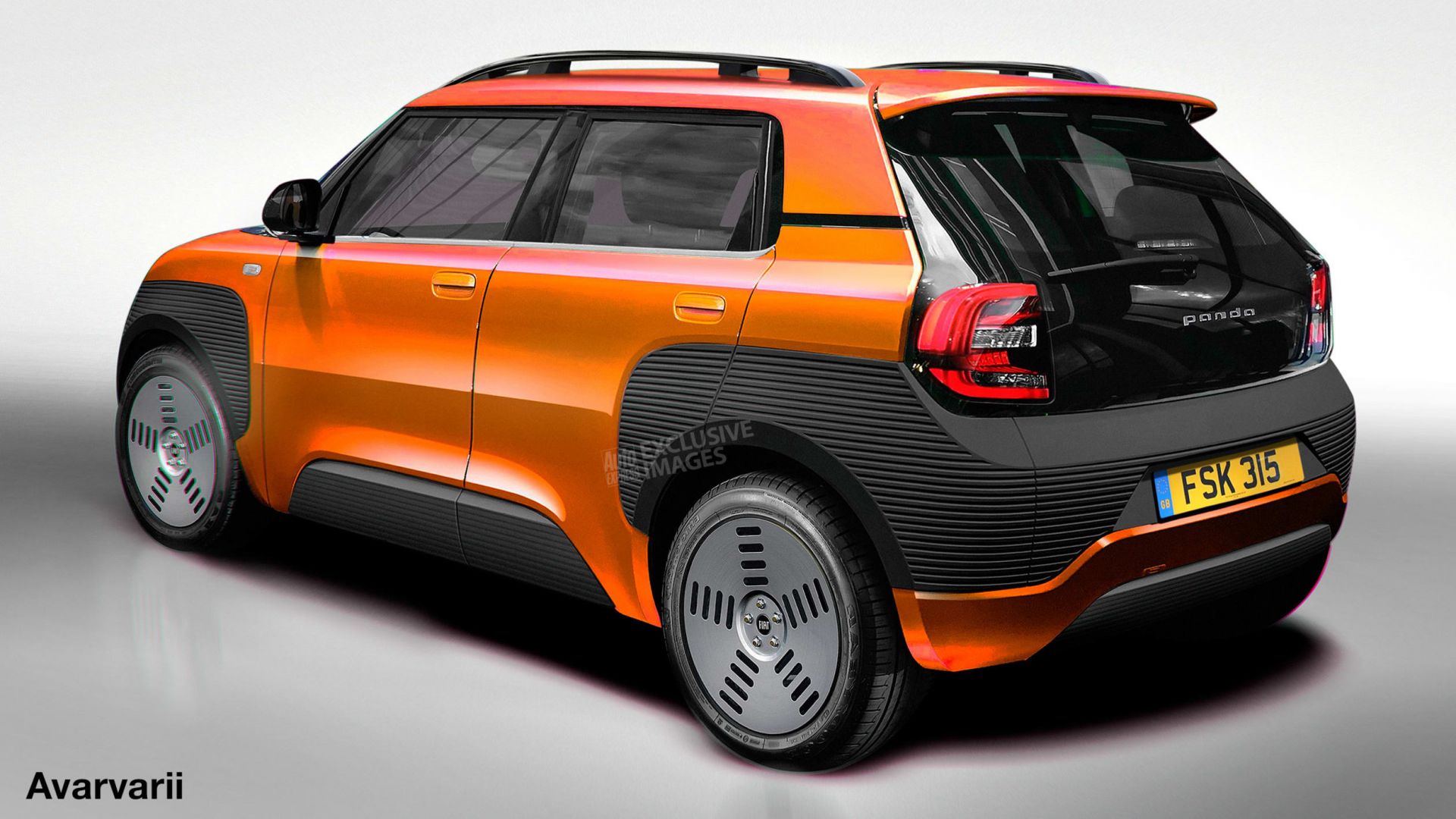 Nuova Fiat  Panda 2022  elettrica o ibrida Render e ultime 