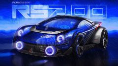 Nuova Ford RS200 elettrica (2022): la concept, i render ufficiali