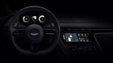 Nuova generazione Apple CarPlay: la plancia di una Aston Martin