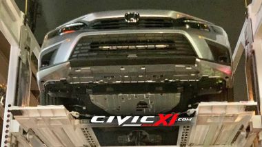 Nuova Honda Civic 2022: il frontale