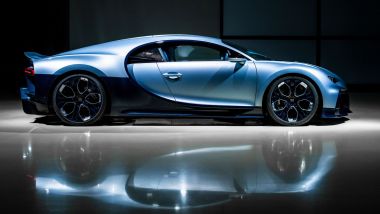 Nuova Hypercar Bugatti: potrebbe essere svelata nel 2024 (sopra: una Chiron Profilée)