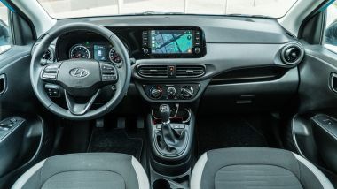 Nuova Hyundai i10: la plancia