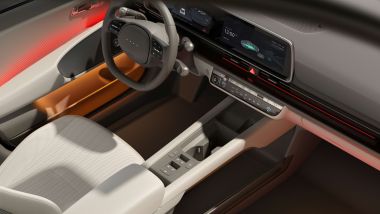 Nuova Hyundai Ioniq 6: interni spaziosi e con rivestimenti eco-sostenibili