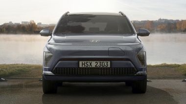 Nuova Hyundai Kona 2023: visuale frontale
