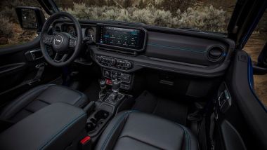 Nuova Jeep Wrangler: l'abitacolo è meglio insonorizzato e più ''digitale''