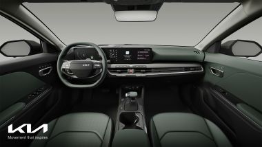 Nuova Kia K4: l'abitacolo sottolinea comfort, hi-tech e qualità costruttiva