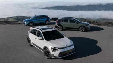 Nuova Kia Niro: le motorizzazioni dovrebbero essere le stesse della gamma attuale (nella foto)
