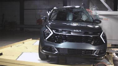 Nuova Kia Sportage, 5 stelle ai test Euro NCAP