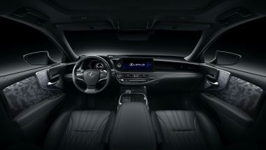 Nuova Lexus LS: dettaglio degli interni