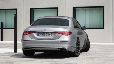 Nuova Mercedes Classe S: l'asse posteriore sterzante