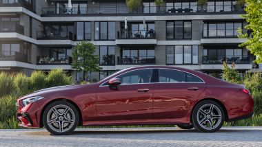 Nuova Mercedes CLS 2021: il profilo elegante della tedesca