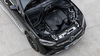 Nuova Mercedes GLC Coupé 2024, il motore