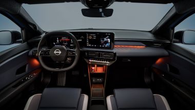 Nuova Nissan Micra: abitacolo hi-tech con luci ambiente fino a 48 colori diversi