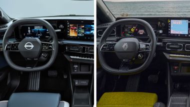 Nuova Nissan Micra vs Renault 5: gli interni