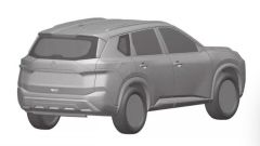 NIssan X-Trail 2022: i disegni dei brevetti del nuovo SUV