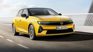Nuova Opel Astra 2021: prime consegne a inizio 2022