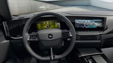 Nuova Opel Astra, gli interni