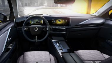 Nuova Opel Astra: la plancia