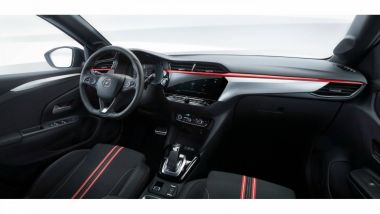 Nuova Opel Corsa 2020, gli interni
