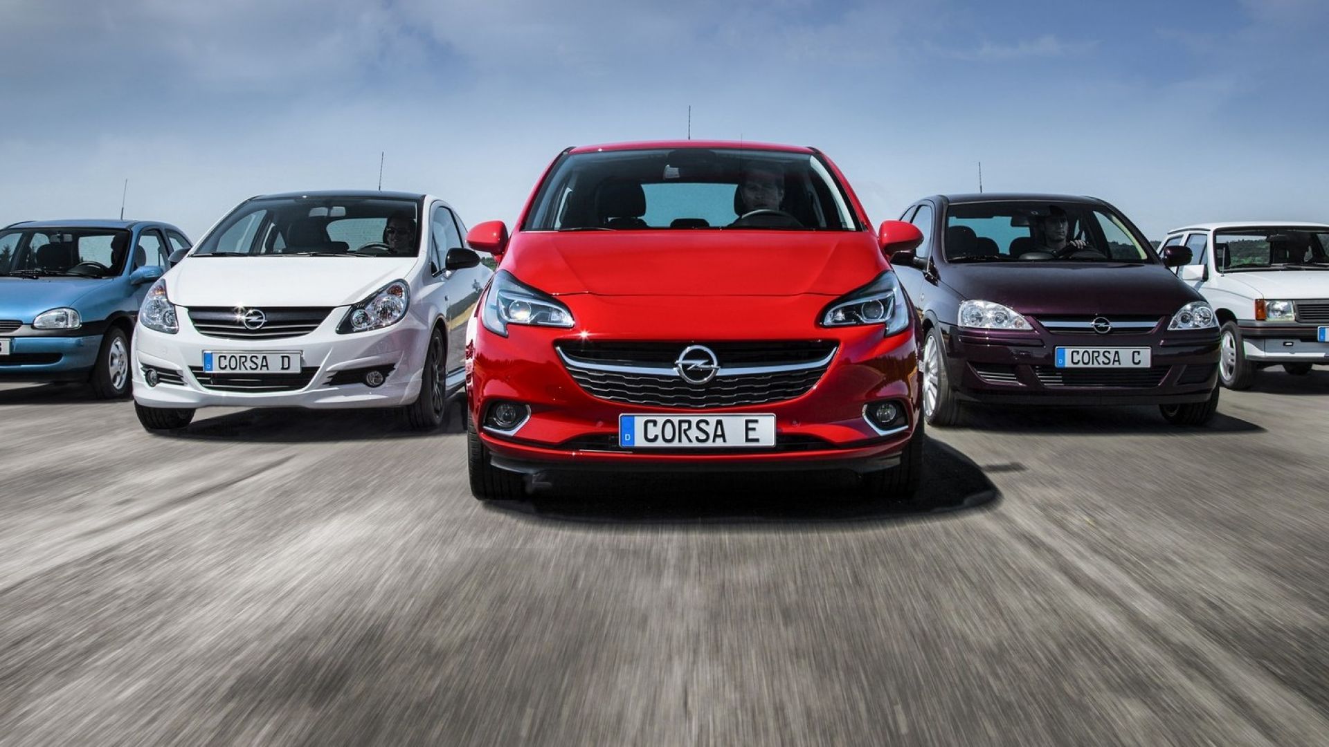 MOTOS Set Tergicristalli Anteriori Per Opel Corsa E (da 10.2014): Silenziosi E Resistenti, Certificati TÜV