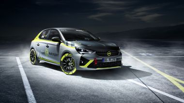 Nuova Opel Corsa e-rally: pronta per il campionato tedesco 100% elettrico del 2020