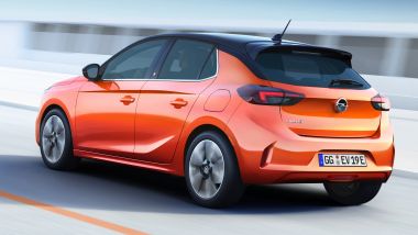 Nuova Opel Corsa-e: stile tutto nuovo e moderno