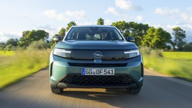 Nuova Opel Frontera: consumo medio rilevato nel test drive di 6,4 - 6,5 litri/100 km