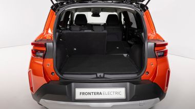 Nuova Opel Frontera Electric 2025, il bagagliaio