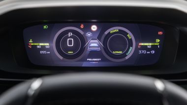 Nuova Peugeot 308: i-Cockpit in 3D con visione degli strumenti da sopra il volante
