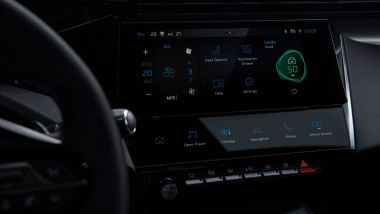 Nuova Peugeot 308: il display centrale dell'infotainment