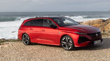 Nuova Peugeot 308:la station wagon arriva a 4,64 metri di lunghezza