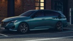 Nuova Peugeot e-308: scheda tecnica, foto, debutto dell'elettrica