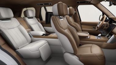 Nuova Range Rover 2022: abitacolo personalizzabile su misura