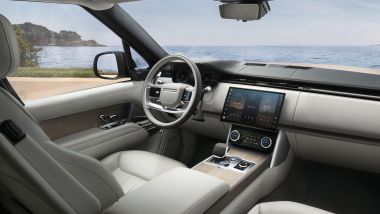 Nuova Range Rover 2022: il posto guida