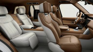 Nuova Range Rover: una delle soluzioni di lusso per gli interni del SUV inglese
