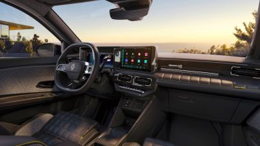 Nuova Renault 4 E-Tech Electric: l'abitacolo esclusivo e hi-tech del crossover alla spina