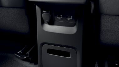 Nuova Renault Kangoo 2021: le prese USB posteriori