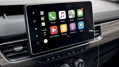 Nuova Renault Kangoo 2021: lo schermo dell'infotainment da 8