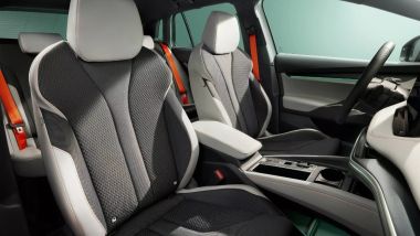 Nuova Skoda Elroq: rivestimenti dei sedili in tessuti ecosostenibili
