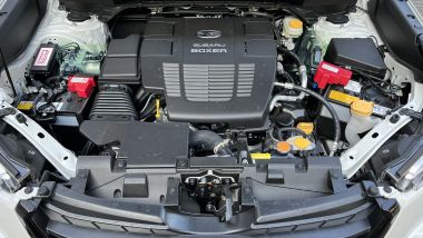 Nuova Subaru Forester 4dventure: il motore 4 cilindri boxer da 150 CV