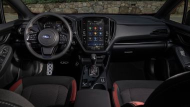 Nuova Subaru Impreza: la plancia con il touchscreen da 11,6''