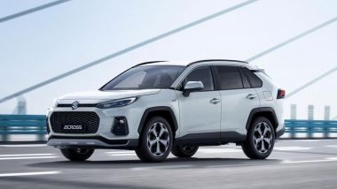 Nuova Suzuki Across: autonomia EV dichiarata di 75 km