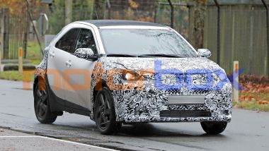 Nuova Toyota Aygo X 2025, il facelift si avvicina