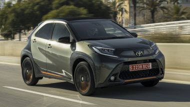 Nuova Toyota Aygo X, vendite al via